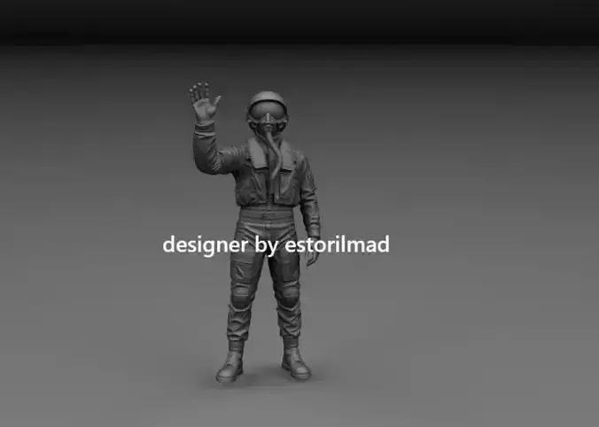 NATO EUROFIGHTER TYPHOON AIRCRAFT PILOT v2