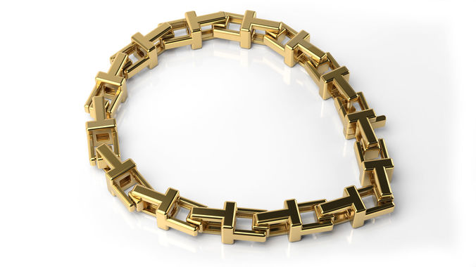 Tiffany bracelet 3D print model