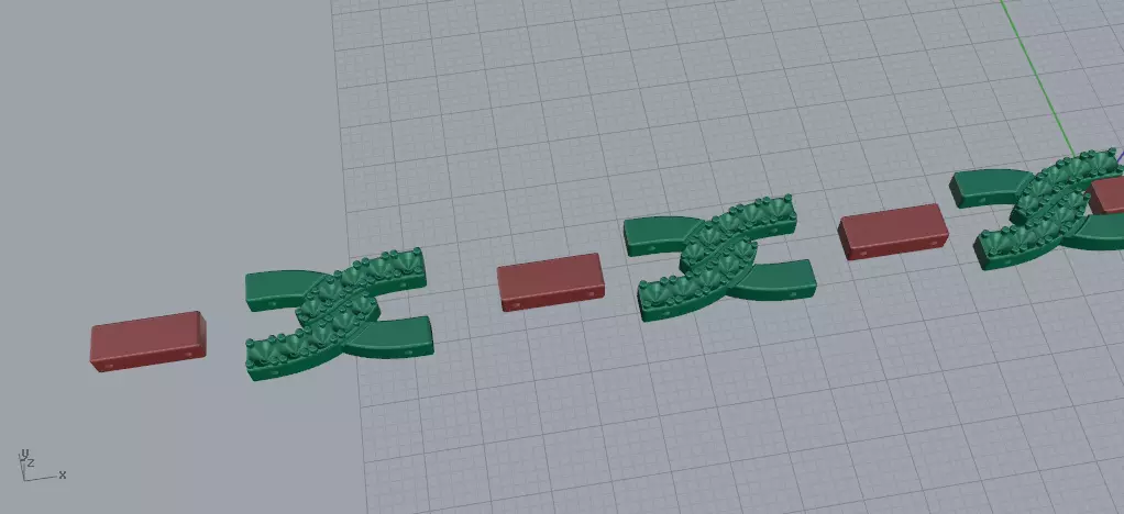 Bracelet Model 7937 3D print model_3