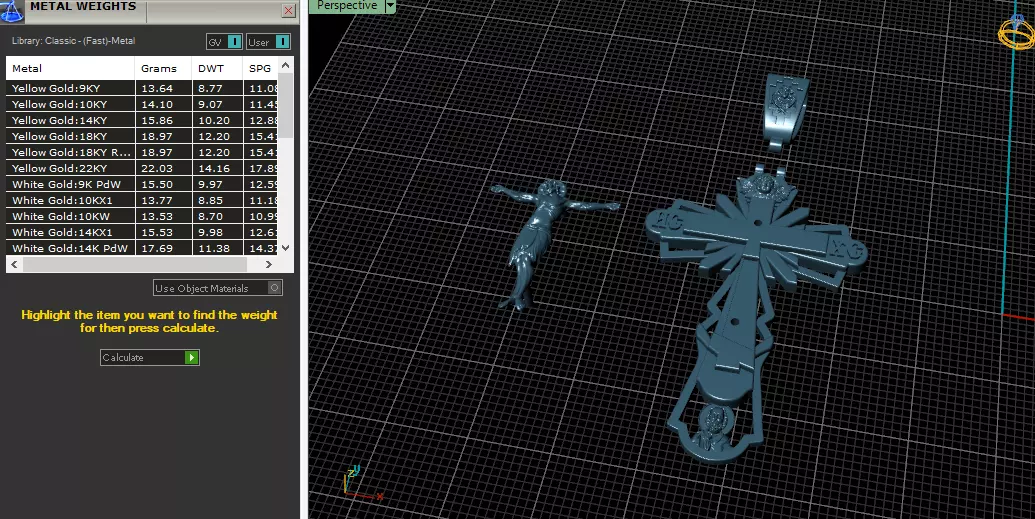 Cross with jesus icon Model 7932 3D print model_7