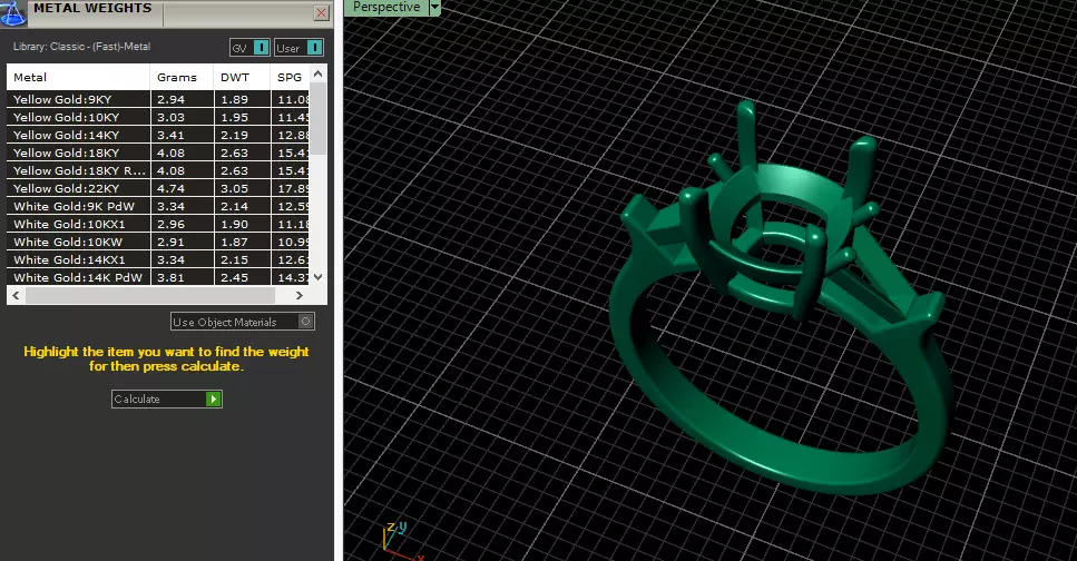 Graff ring Model 7929 3D print model_7