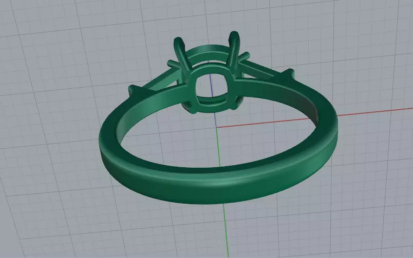 Graff ring Model 7929 3D print model_5