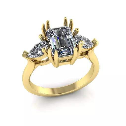 Graff ring Model 7926 3D print model_2