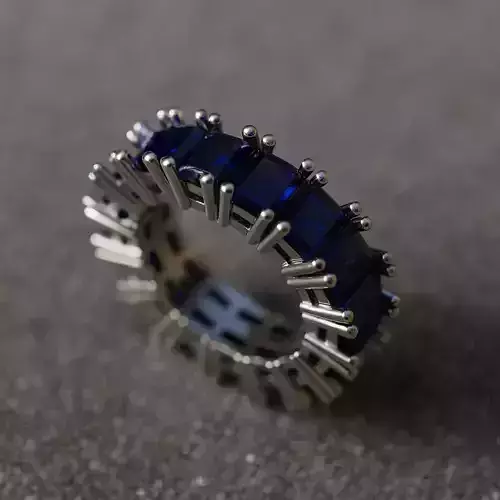 Ring emerald Model 7912 3D print model