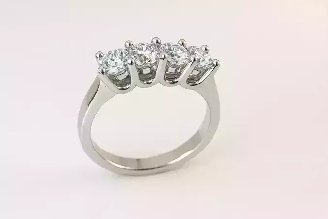 Solitaire engagement rings Model 7904