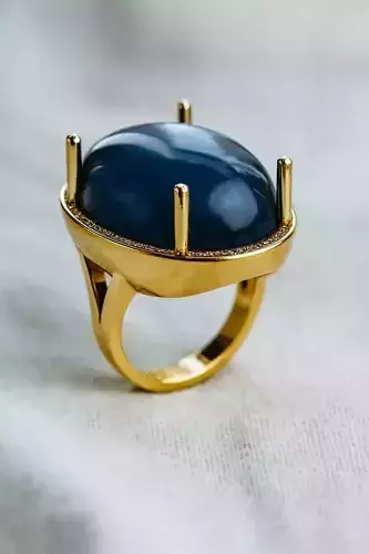 Ring cabochon Model 7894 3D print model
