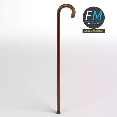 Walking stick 3D model