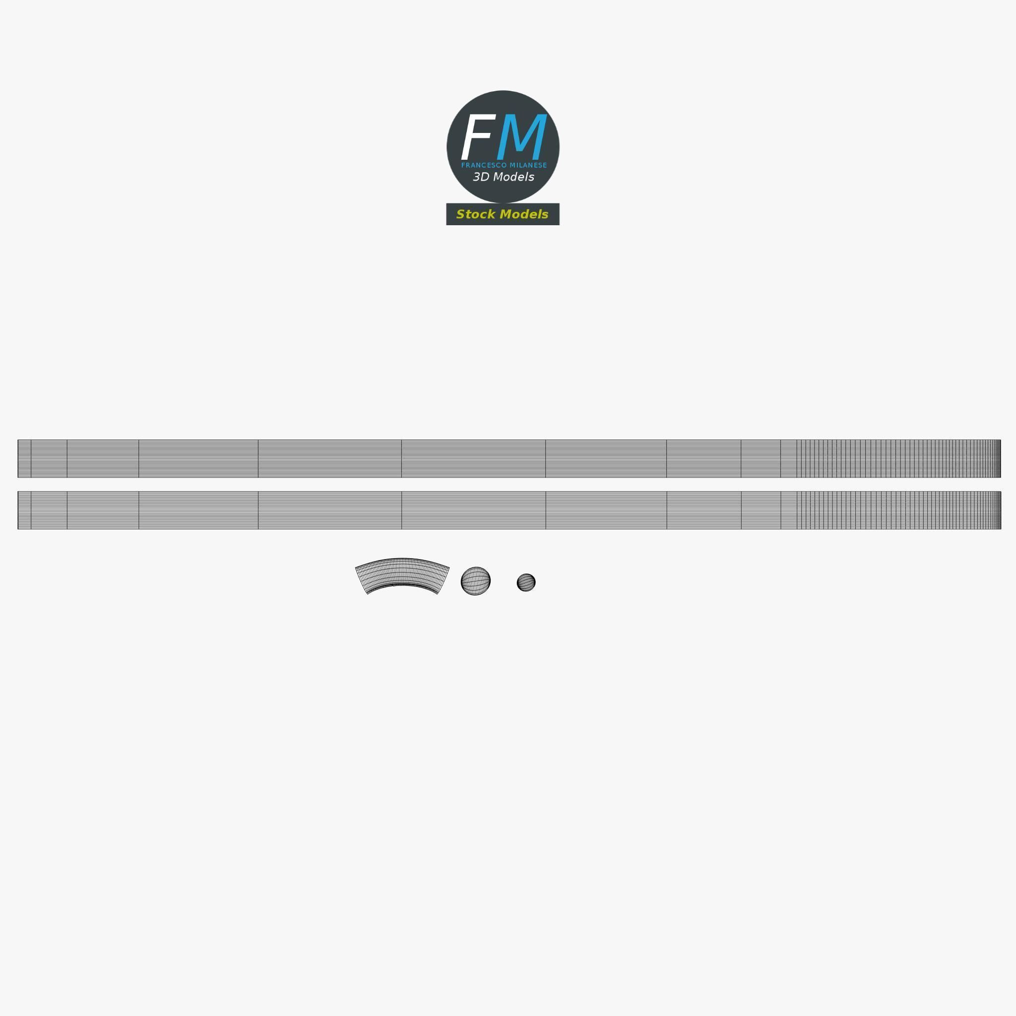 Walking stick 3D model_12