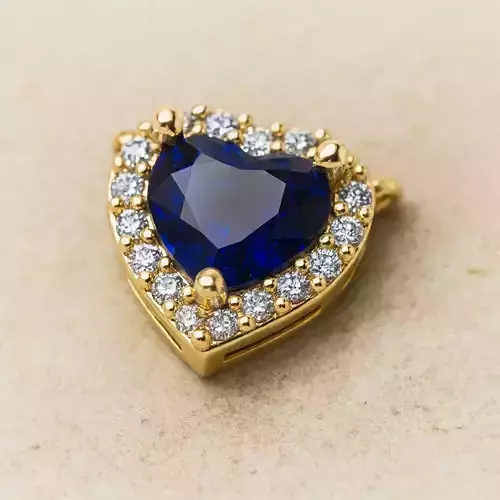 Heart pendant Model 7988