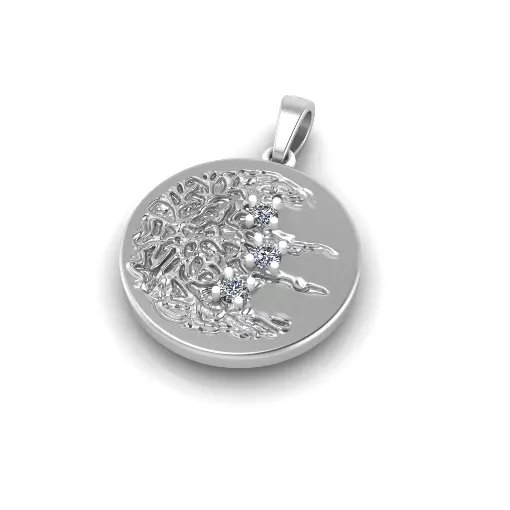 Pendant Model 7987 3D print model_1