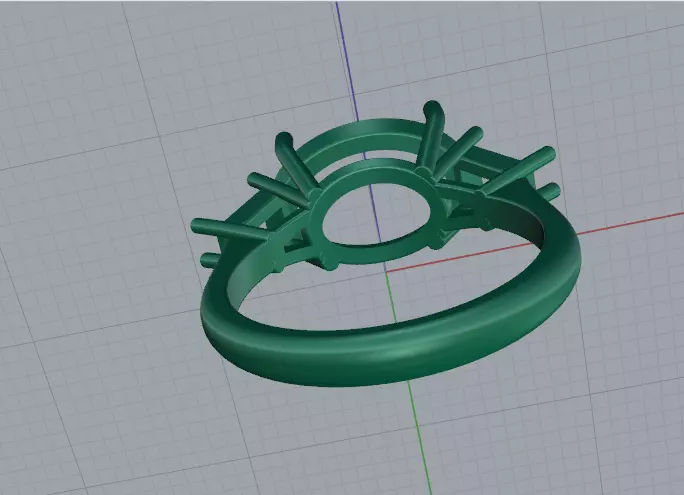 Ring Model 7982 3D print model_4