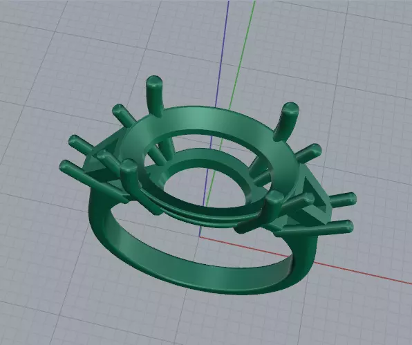 Ring Model 7982 3D print model_3