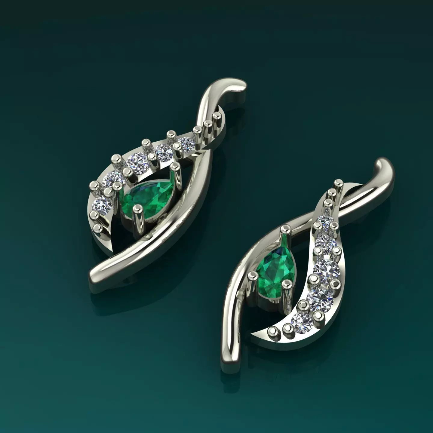 conjunto de anillo  3D print model_2