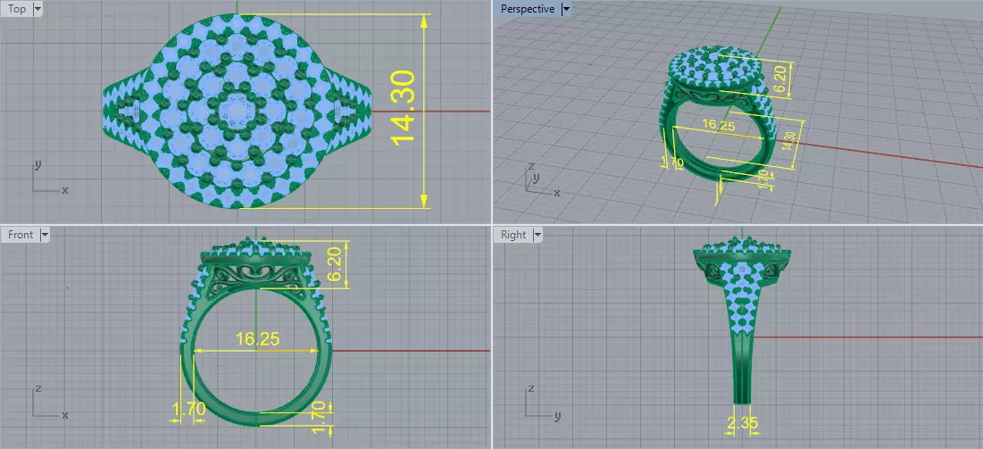 Ring Model 7960 3D print model_6
