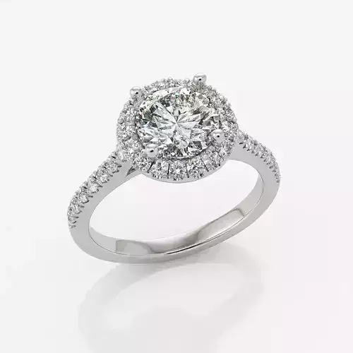 Solitaire engagement rings Model 7946
