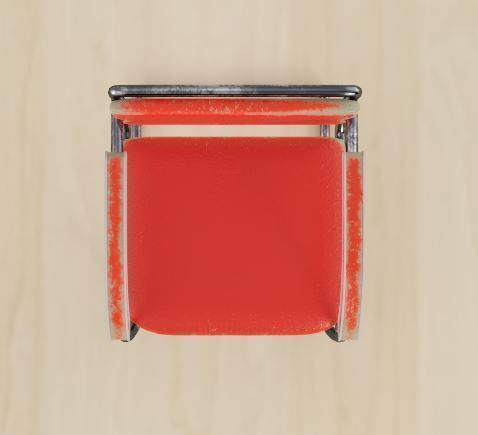 Vettriano Chair Free 3D model_6