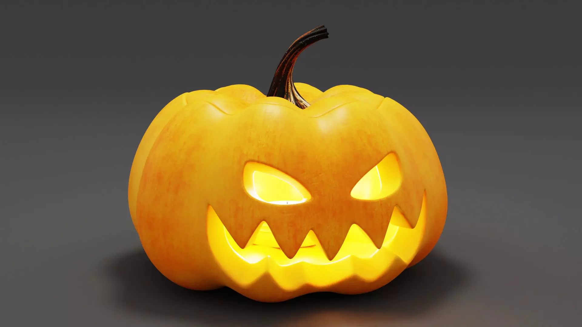 Jack O Lantern 002 3D model
