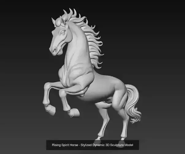 Ethereal Stallions - Dynamic Horse Sculpture Collection