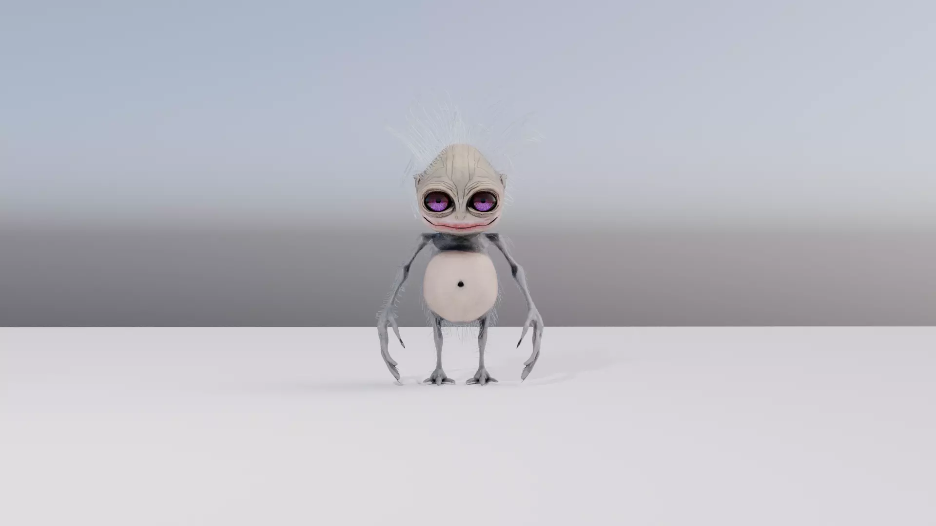 goblin Low-poly 3D model_3