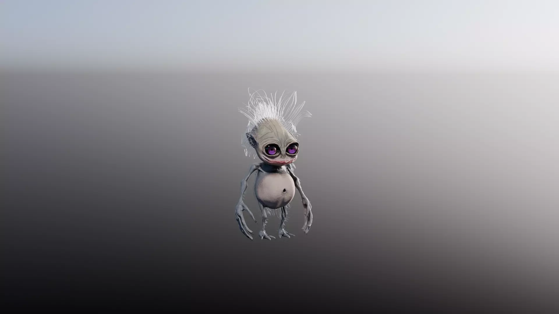 goblin Low-poly 3D model_0