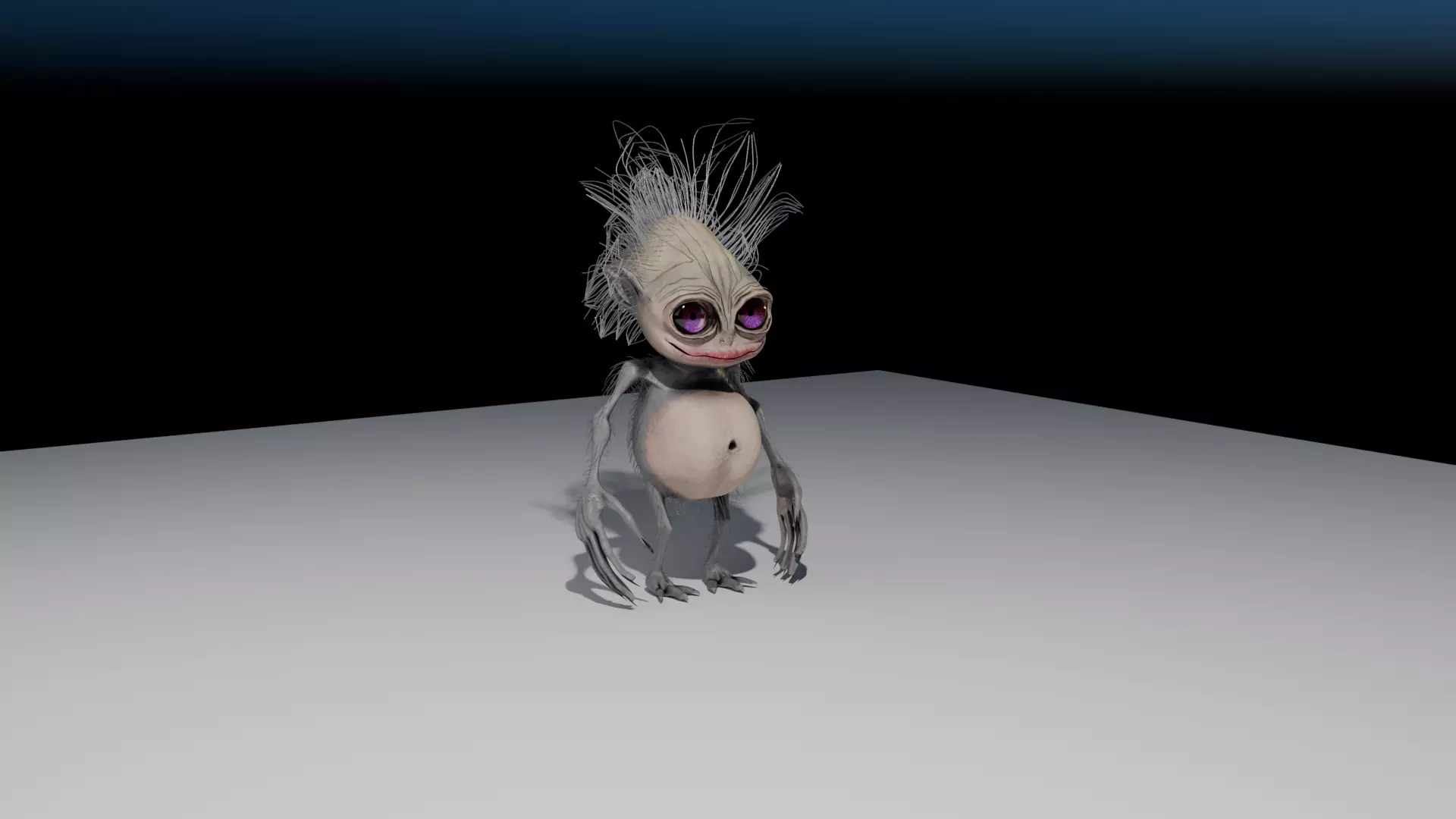 goblin Low-poly 3D model_4