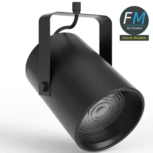 TV Studio Spot Light 3D model