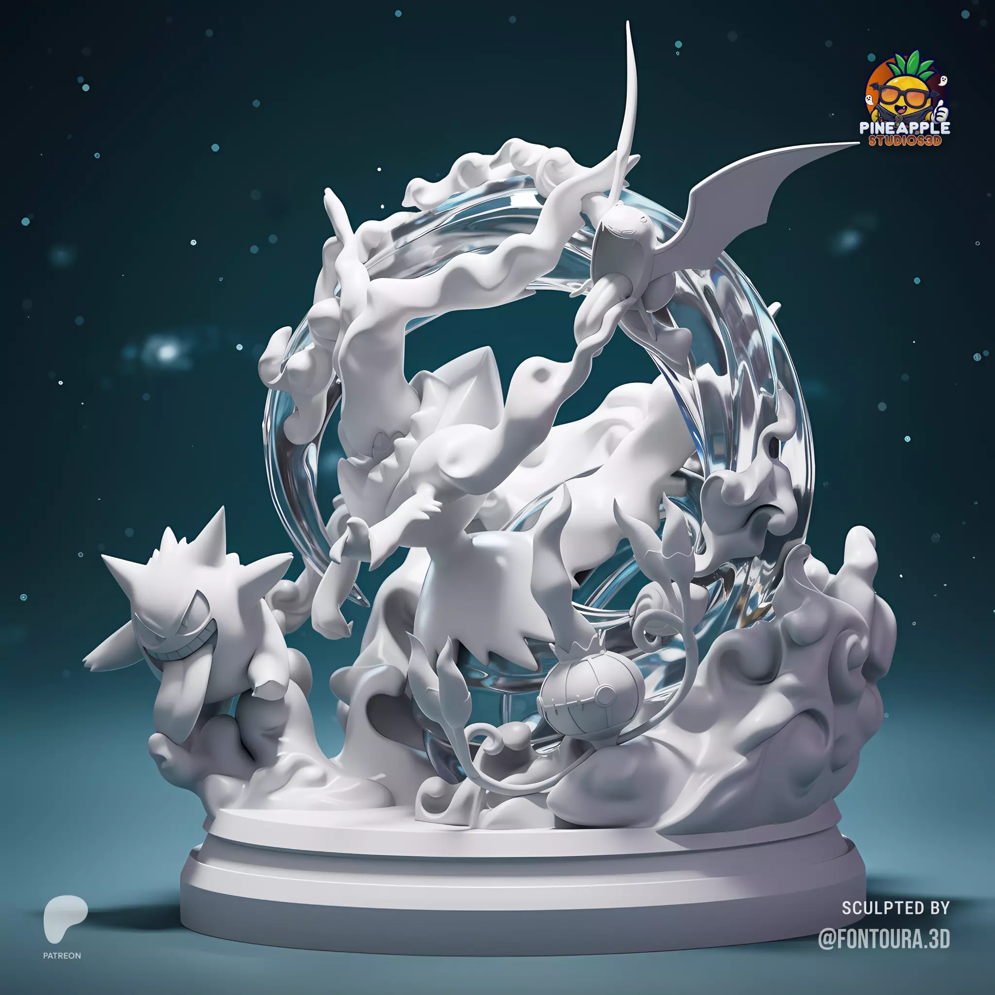 Pokemon - Darkrai Figure Halloween 3D print model_5