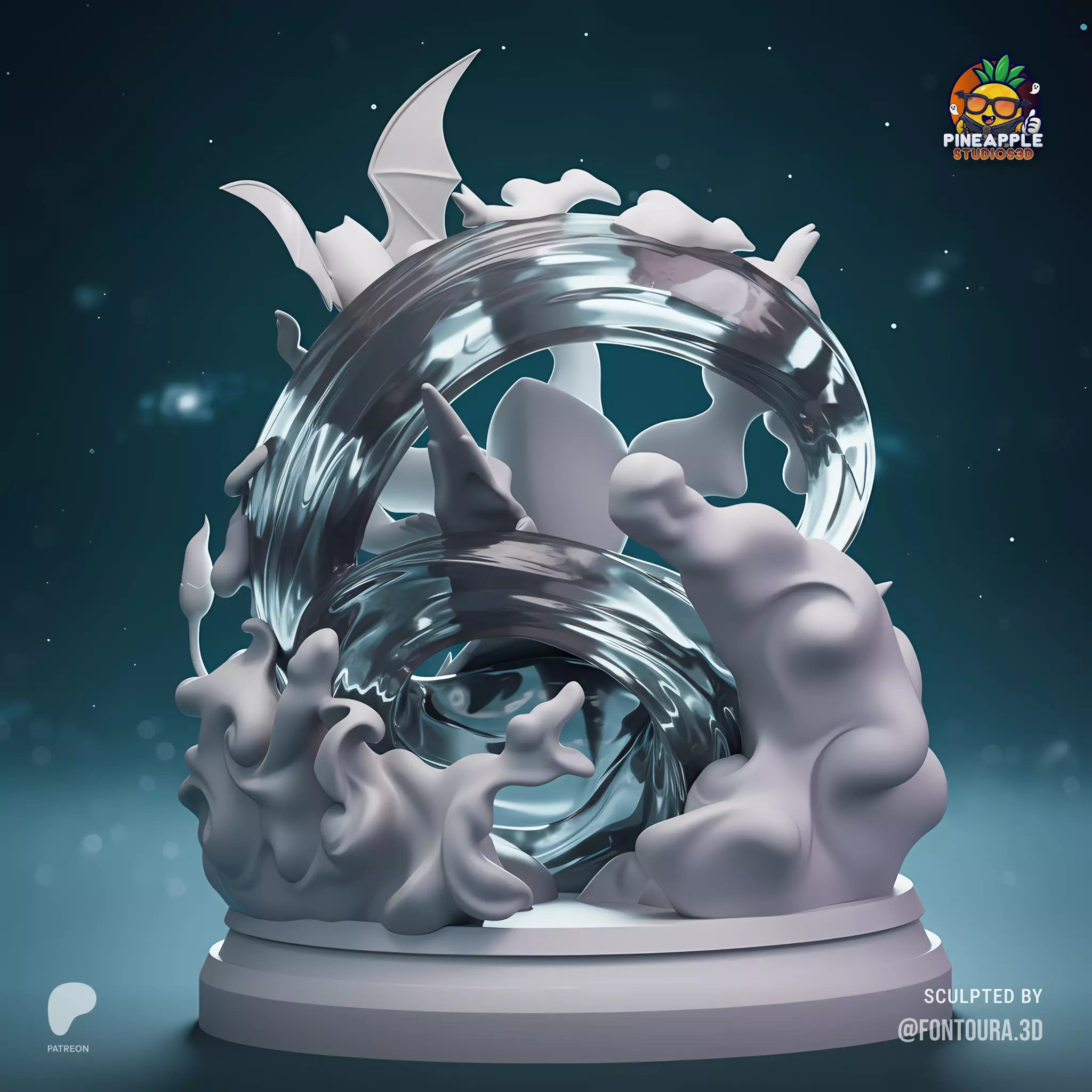 Pokemon - Darkrai Figure Halloween 3D print model_7