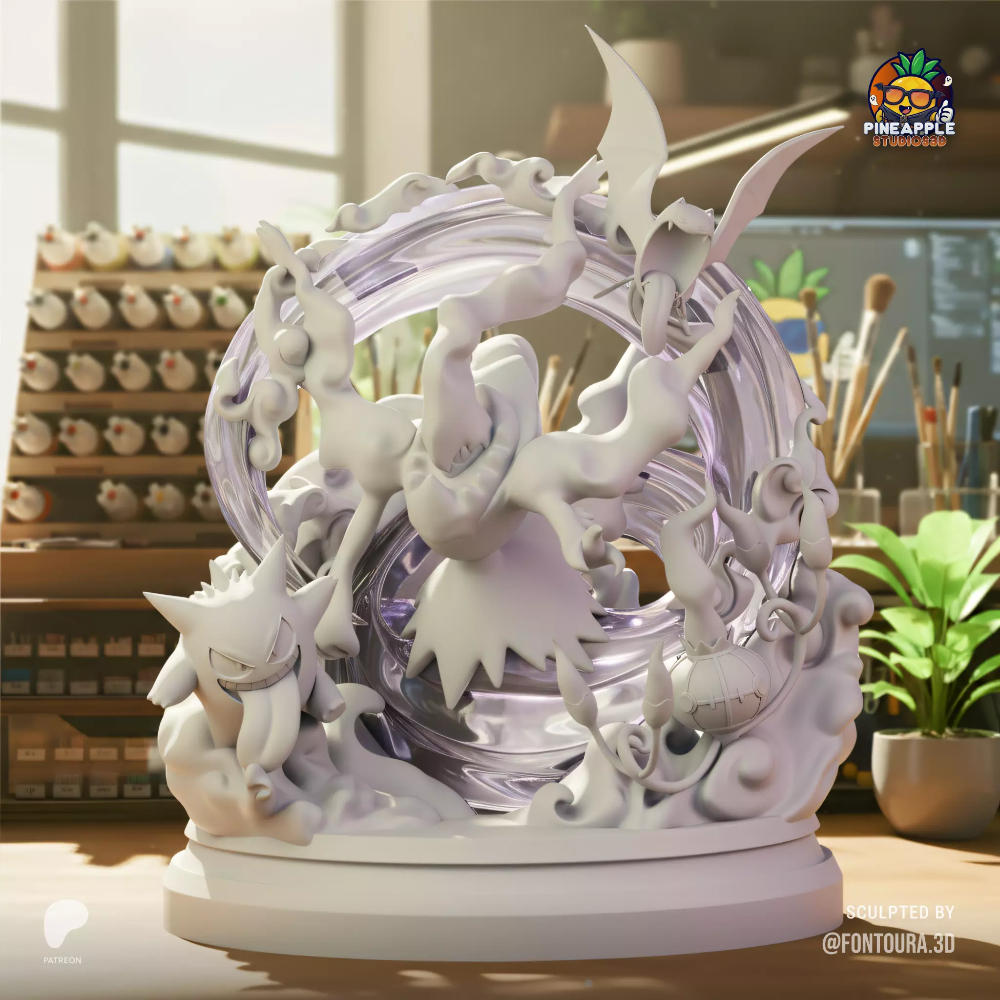 Pokemon - Darkrai Figure Halloween 3D print model_1