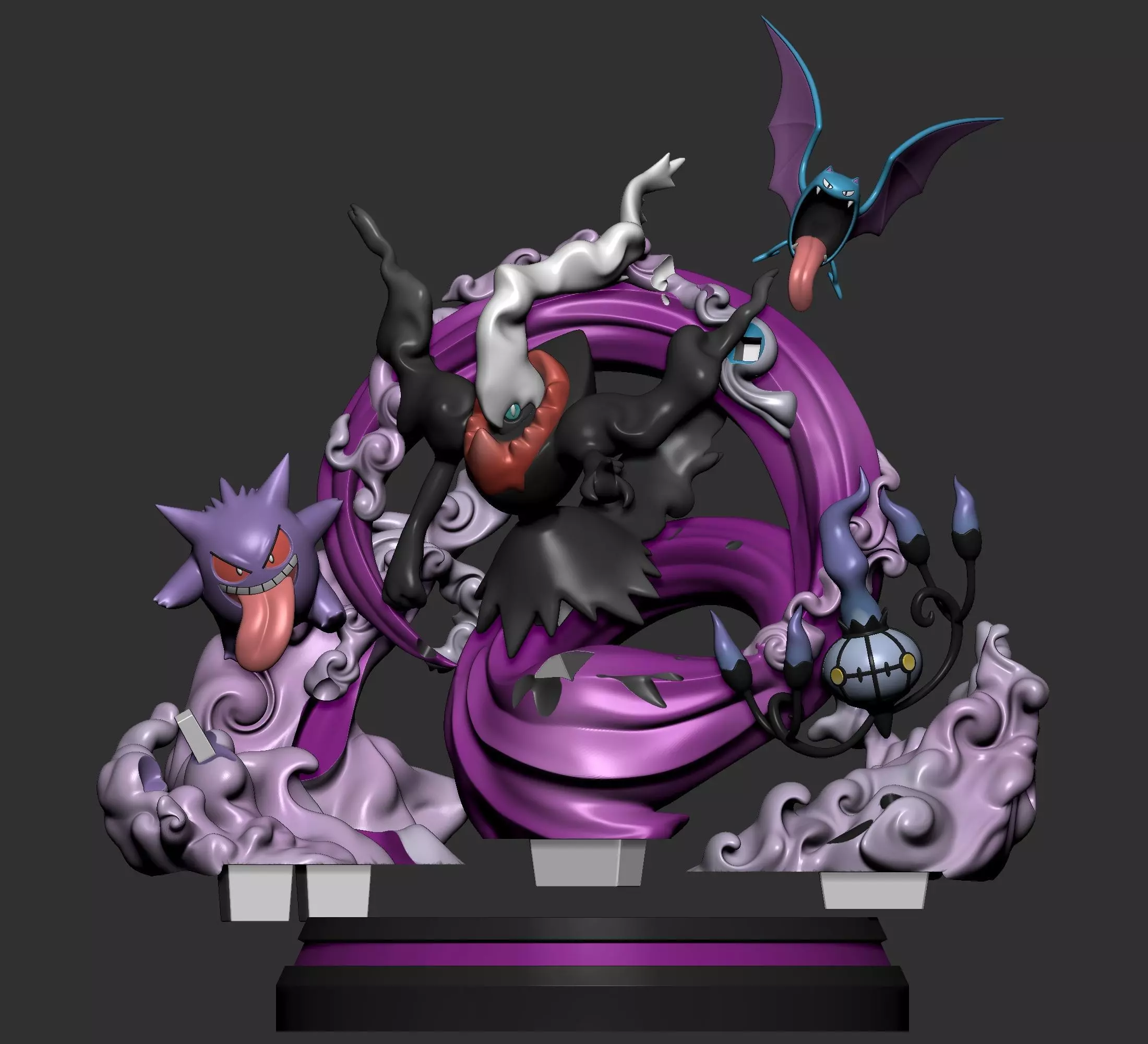 Pokemon - Darkrai Figure Halloween 3D print model_12