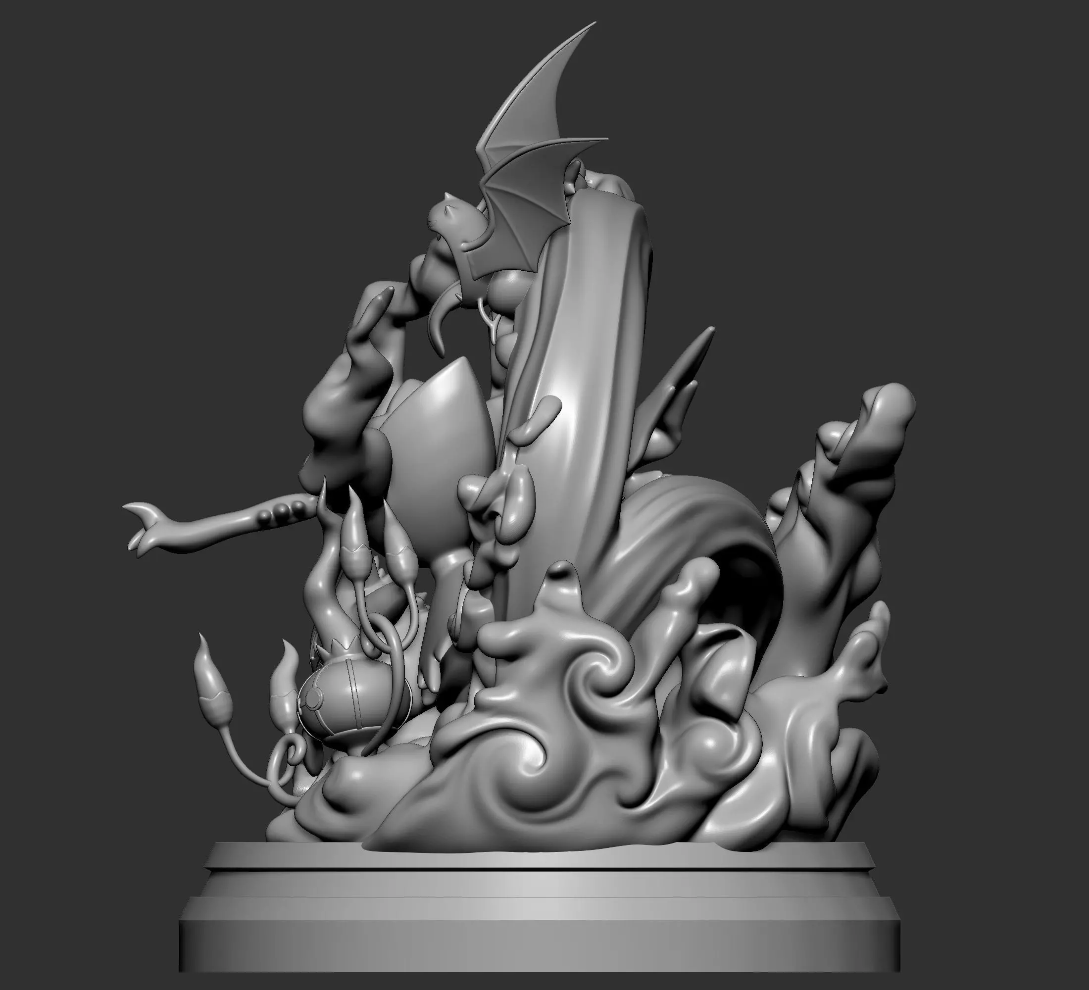 Pokemon - Darkrai Figure Halloween 3D print model_9