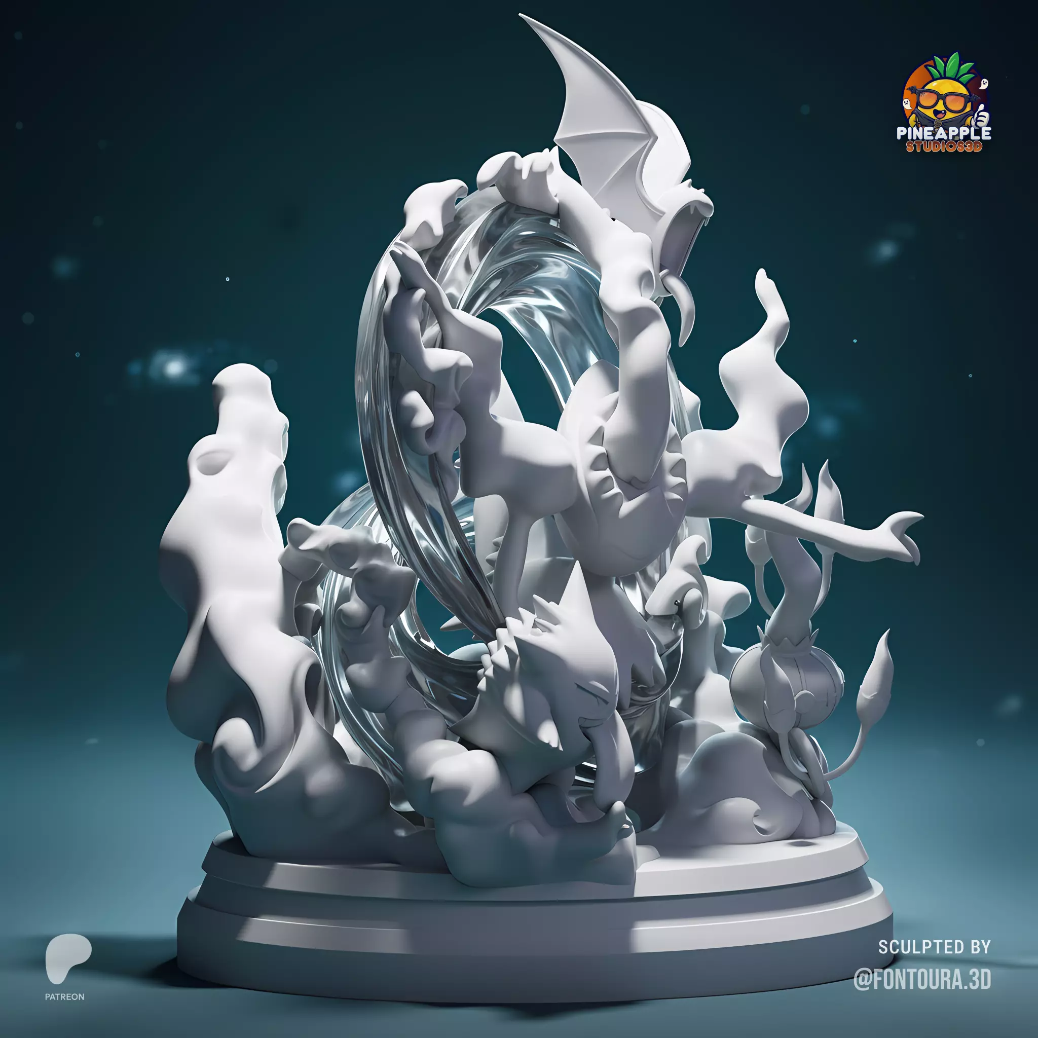 Pokemon - Darkrai Figure Halloween 3D print model_6