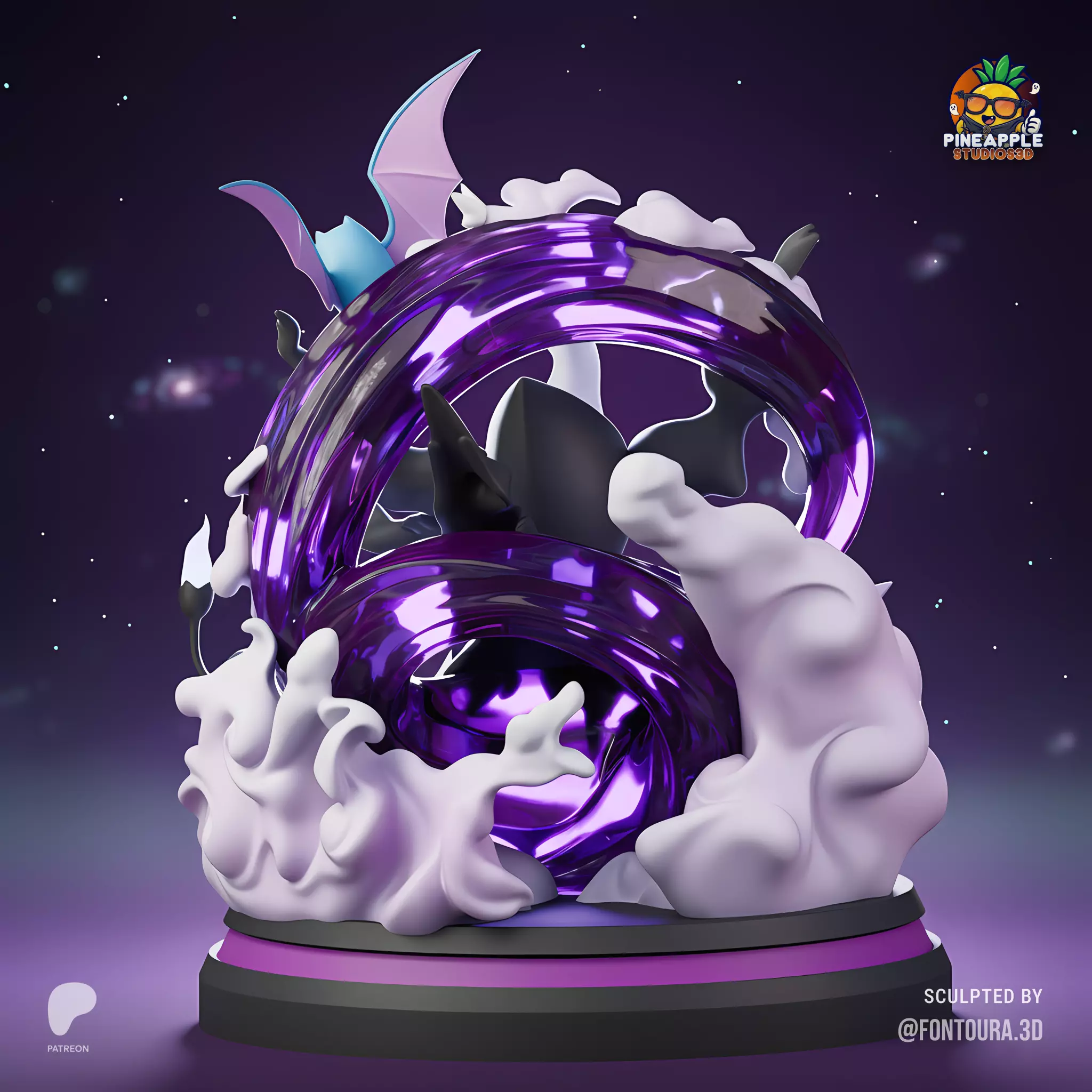 Pokemon - Darkrai Figure Halloween 3D print model_4