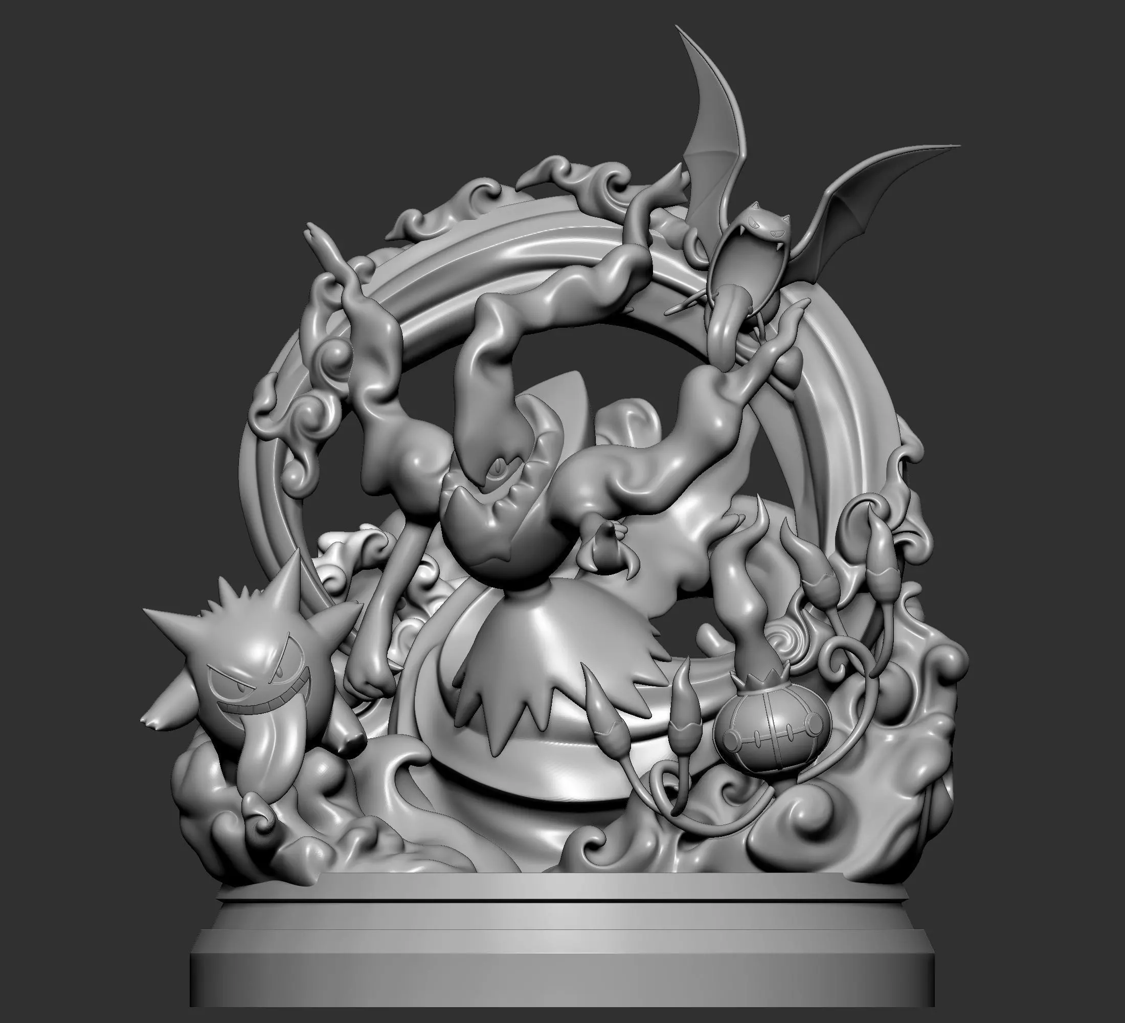 Pokemon - Darkrai Figure Halloween 3D print model_8