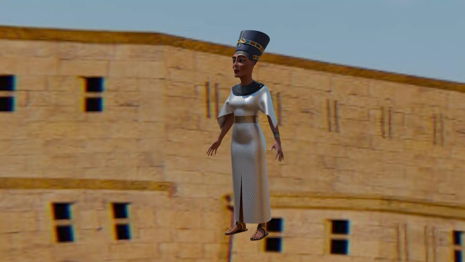 Nefertiti 3D model_1