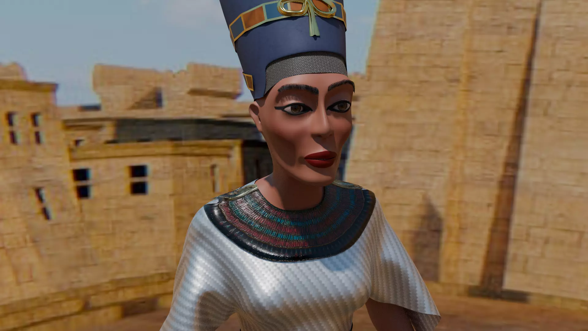 Nefertiti 3D model_2