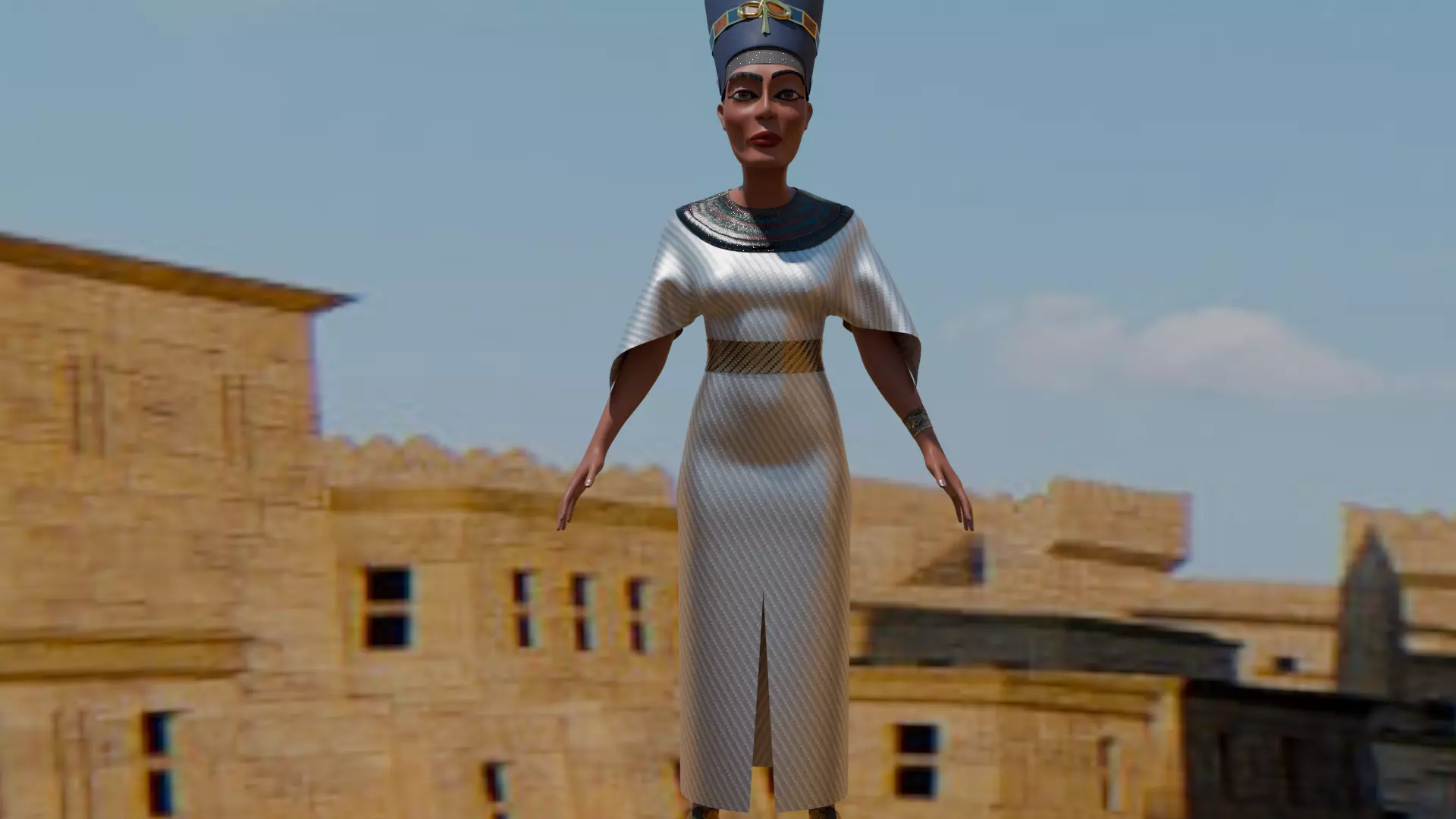 Nefertiti 3D model_0