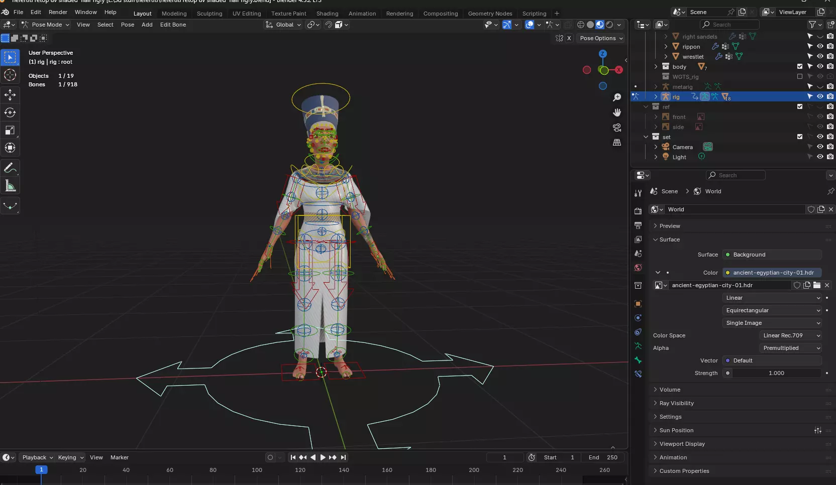 Nefertiti 3D model_3