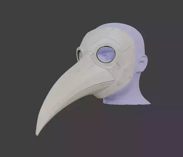 BEAKED MASK