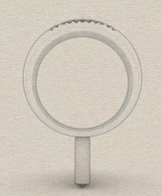 Jack O Lantern Ring 3D print model_2