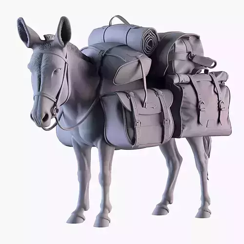 Mule Sculpture