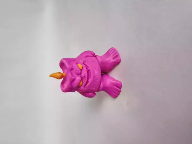 Flexi Evil Candle Monsters  Articulated STL Set with Keychain