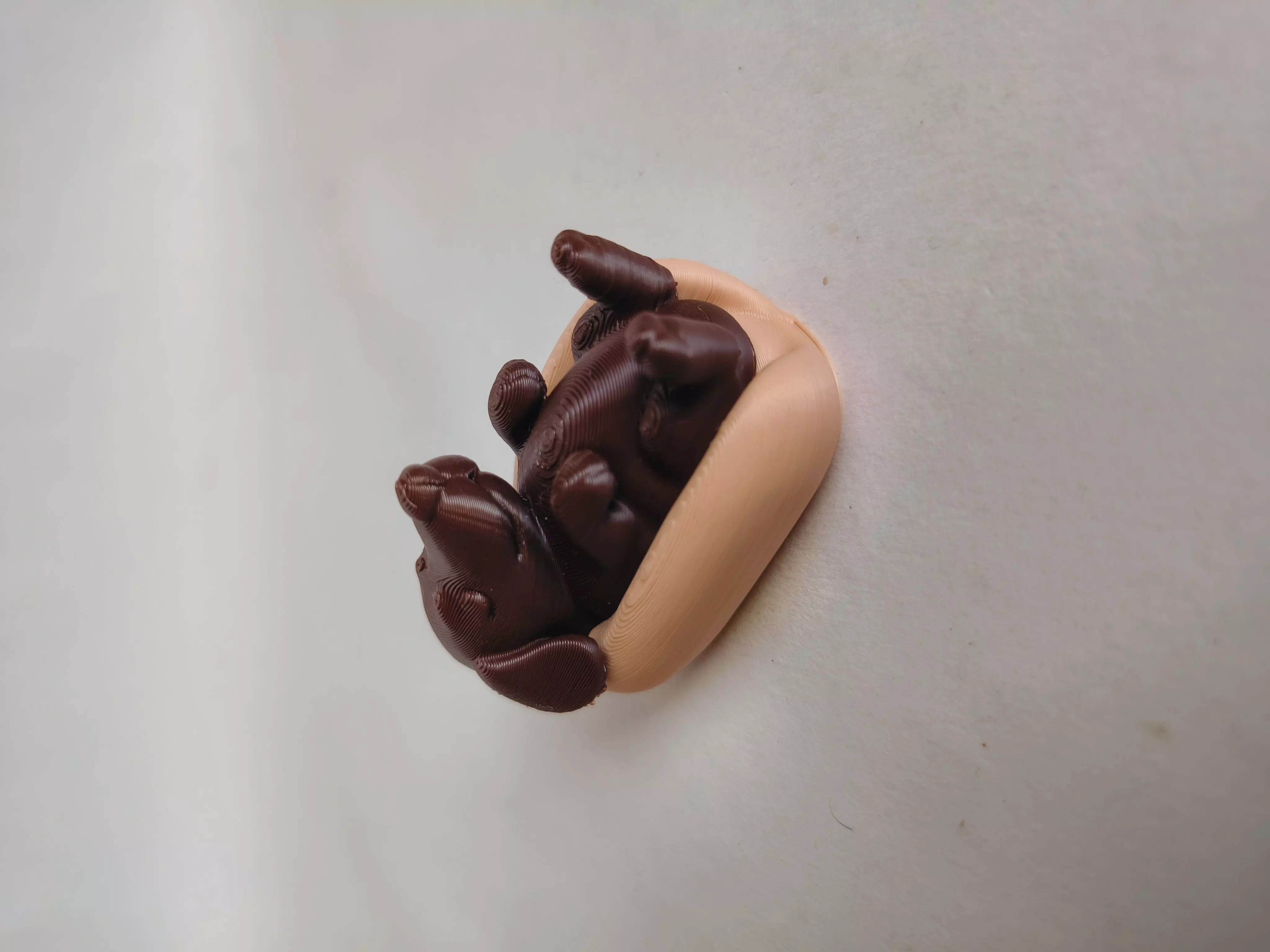 Hotdog Hound Adorable Dog in a Bun STL Model 3D print model_2