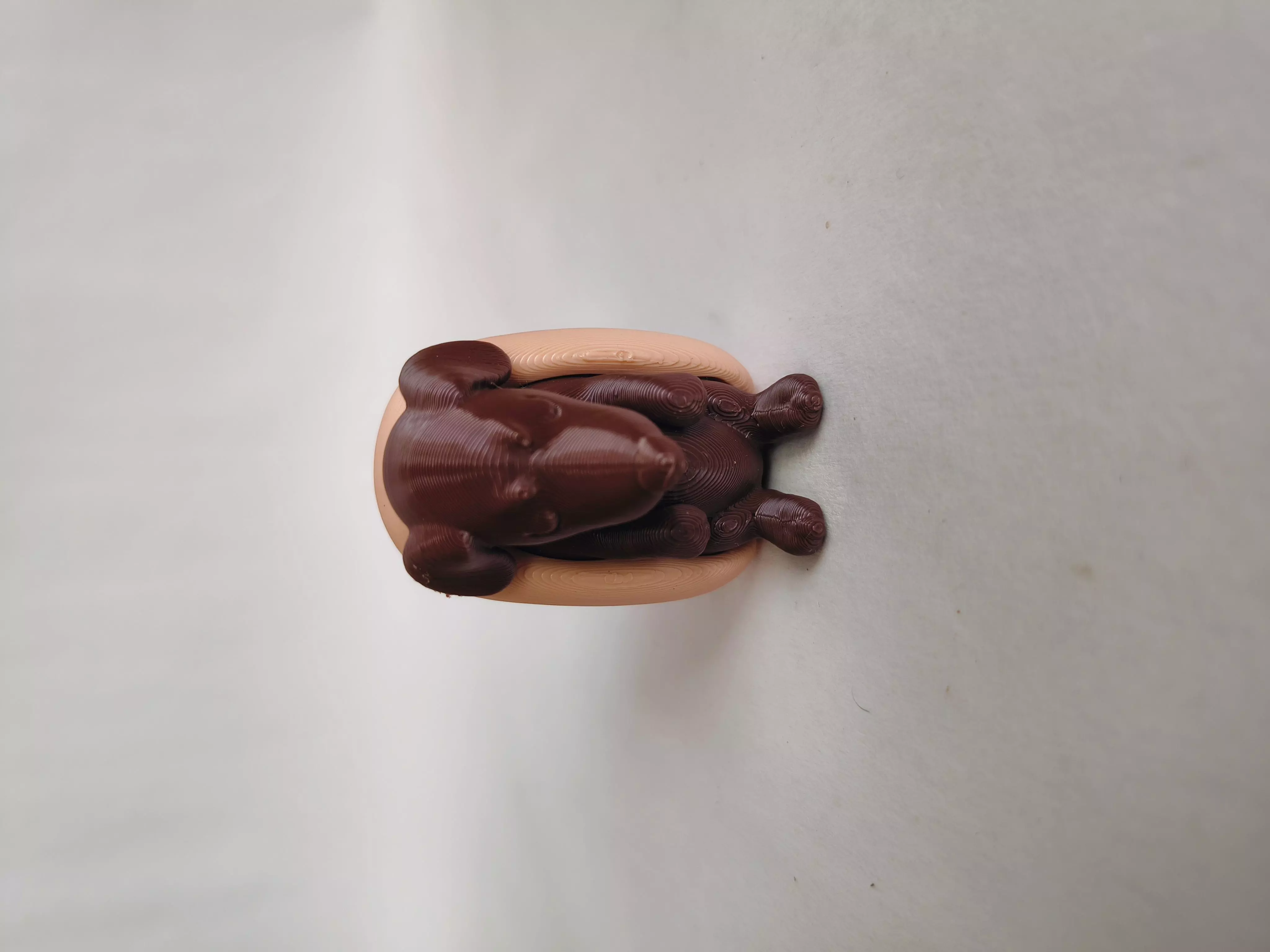 Hotdog Hound Adorable Dog in a Bun STL Model 3D print model_0