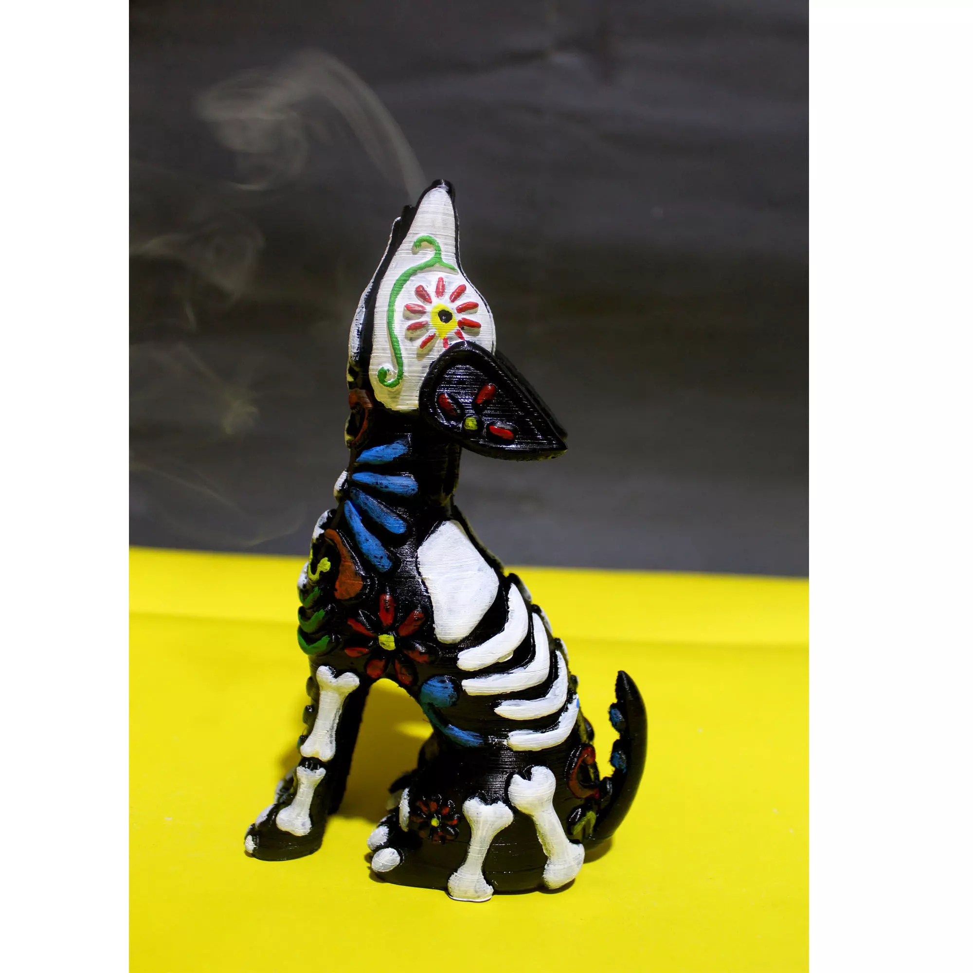 Alebrije porta incienso 3D print model_9