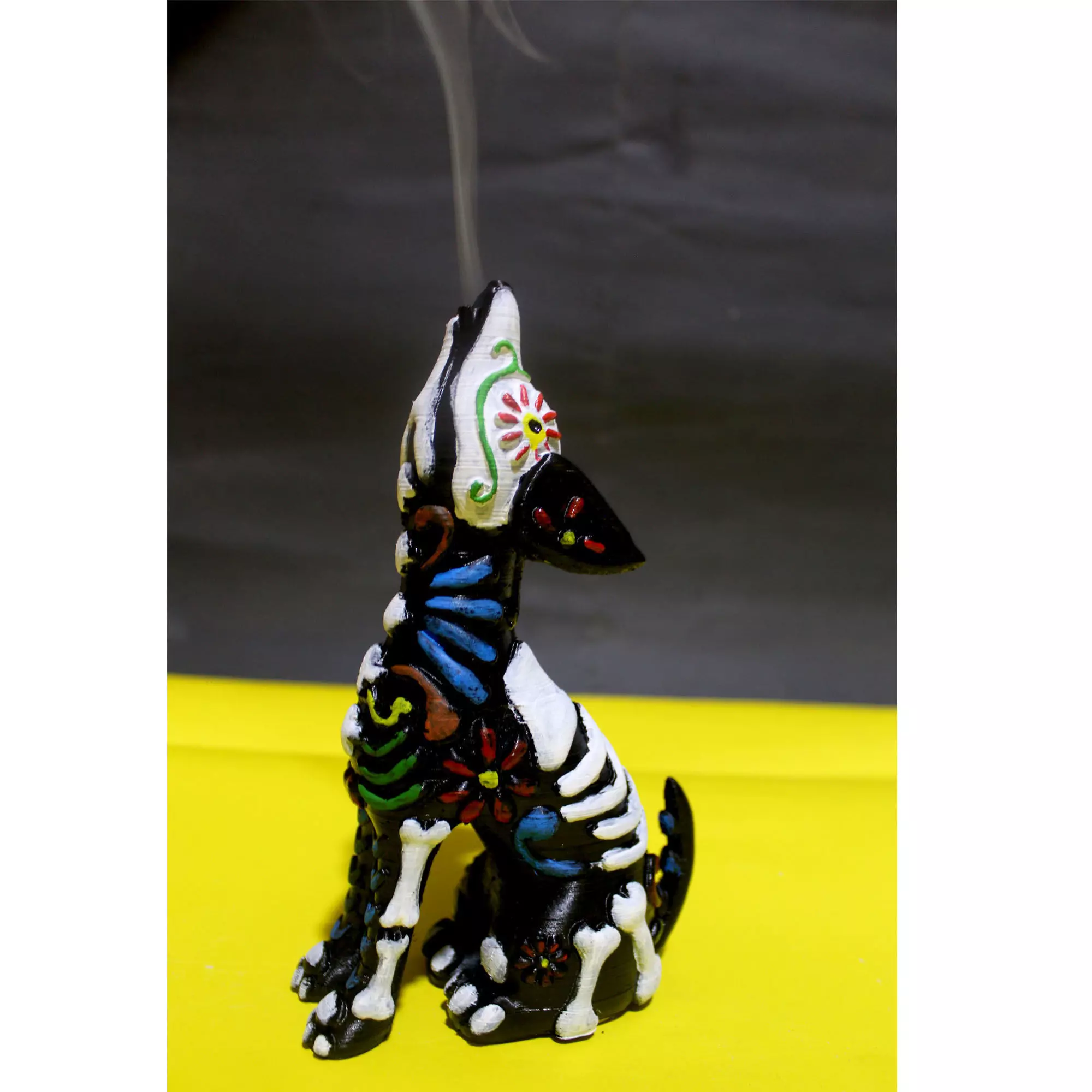 Alebrije porta incienso 3D print model_12