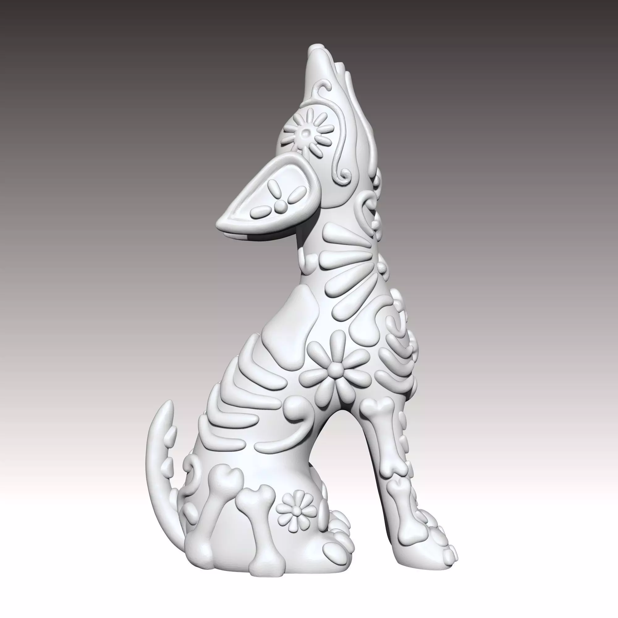 Alebrije porta incienso 3D print model_6