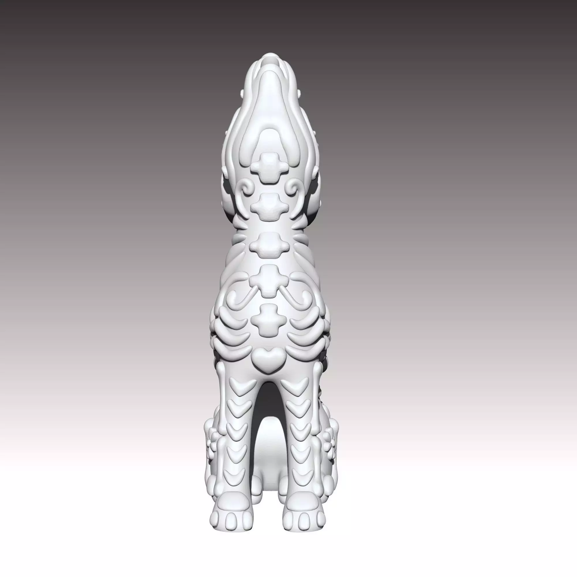 Alebrije porta incienso 3D print model_7