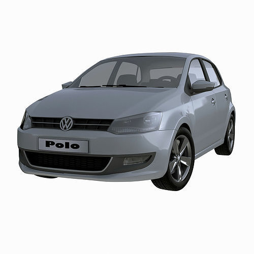 Volkswagen Polo 5doors 2010 3D model