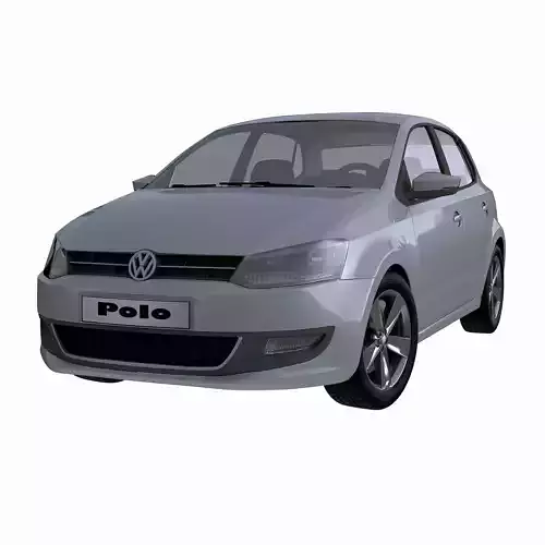 Volkswagen Polo 5doors 2010 3D model